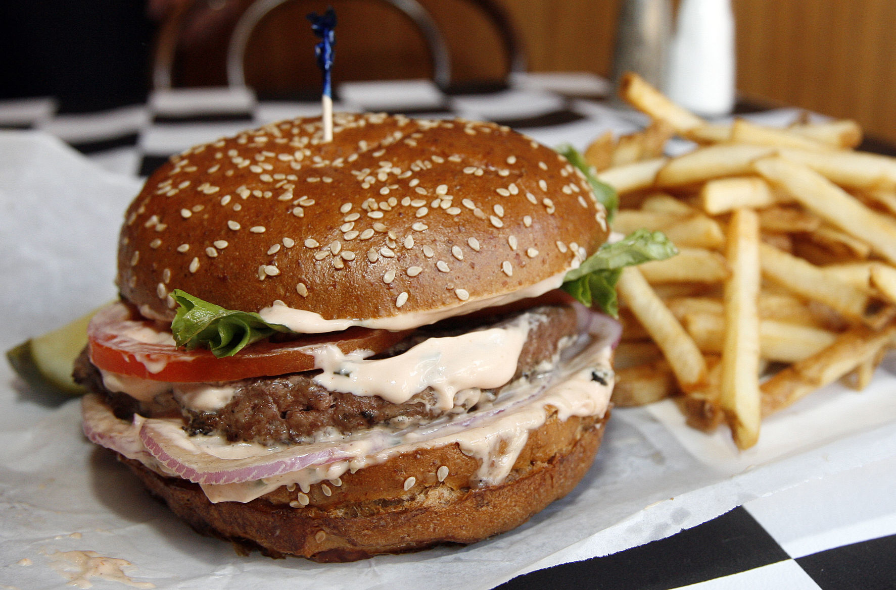 For burgers: The Nitty Gritty